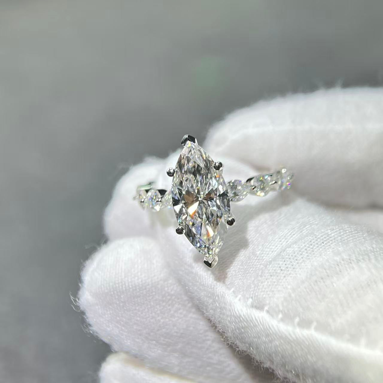 3.05CT marquis lab diamond