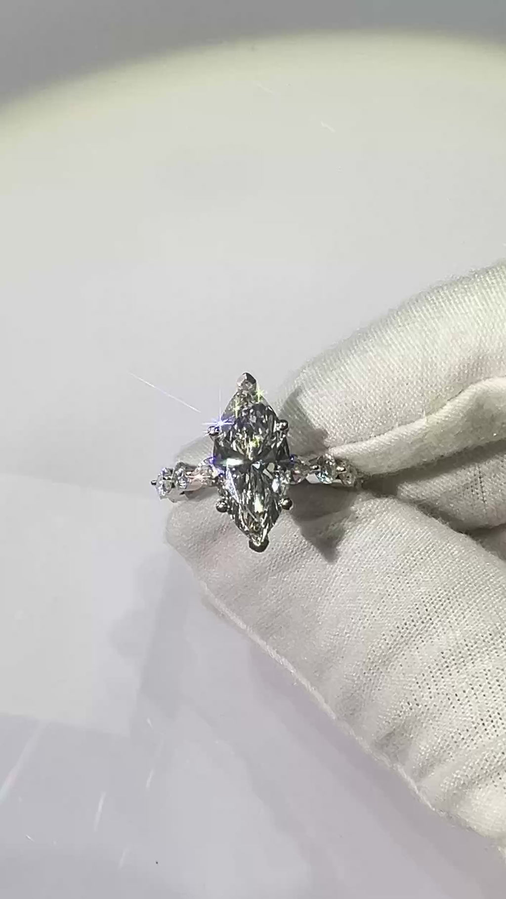 3.05CT marquis lab diamond